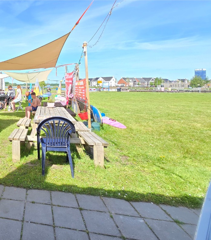 DEK Blauwestad terras
